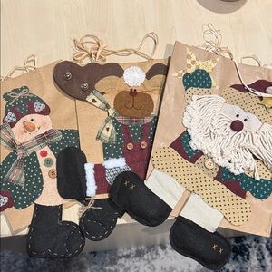 Handmade Gift Bags set of 3